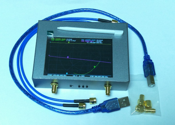 Analizador de Redes Vectoriales NanoVNA V2 Plus4 Analizador de Antenas de 4GHz